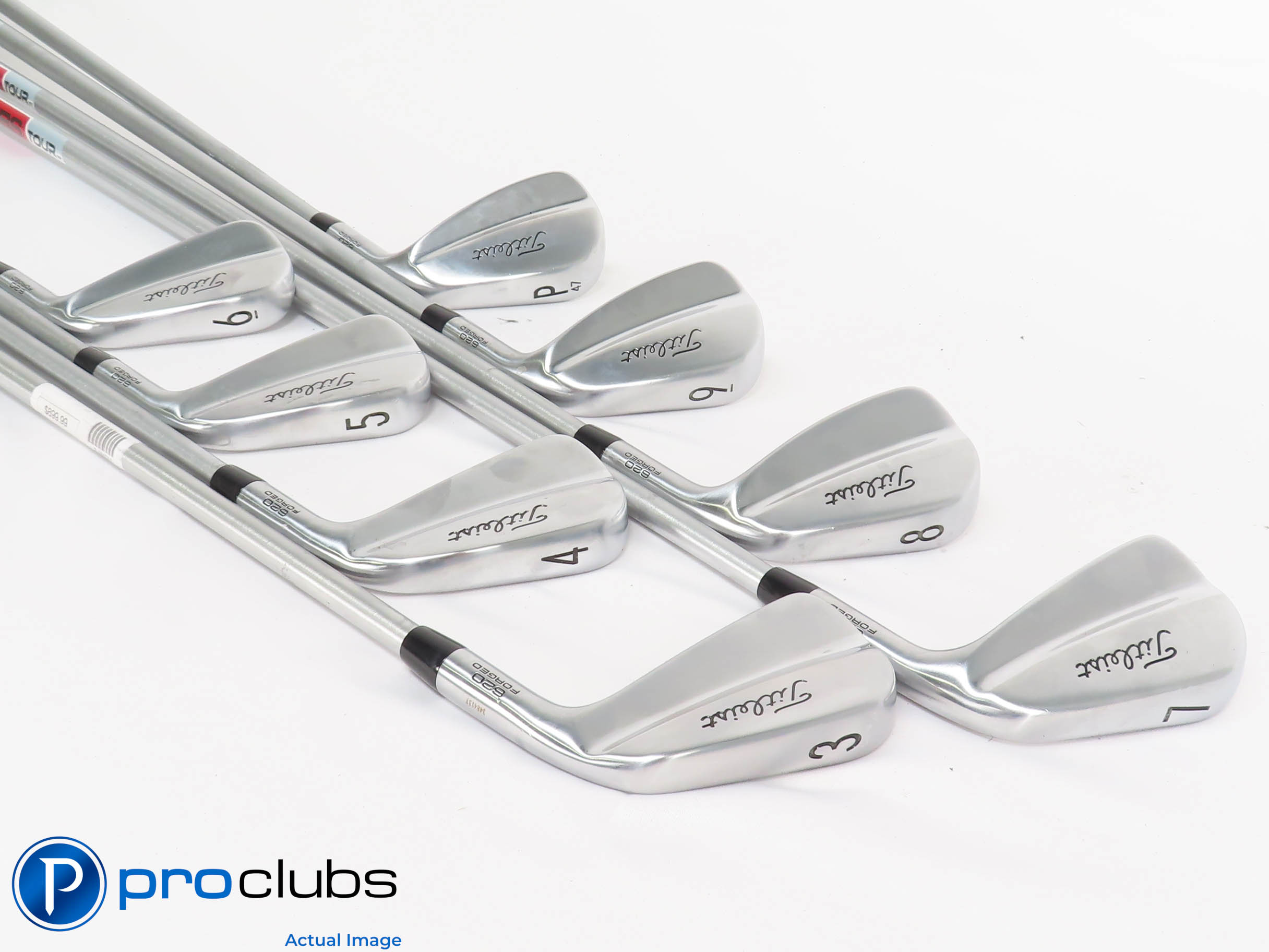 Nice Titleist 620 MB Forged 3-PW IRON SET KBS CTaper 110